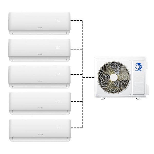 NØRDIS Orion EVO oro kondicionieriaus OE24TC1 vidinis įrenginys 7,00/7,10 kW - Image 4