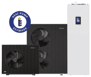 Šilumos siurblio komplektas NØRDIS Ultima 2 9 kW su 200 l KV ir 50 l buferine talpa, vienfazis – HLT209MONO1S + HLT293S/200B50