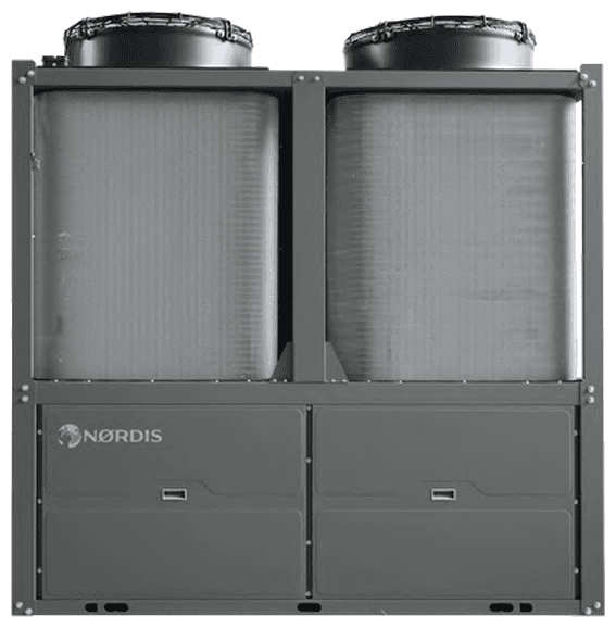 Komercinis šilumos siurblys NØRDIS Ultima 2 80 kW, trifazis – HLT280MONO3 + HLT Control Box